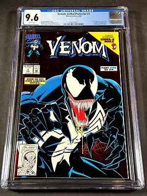 Venom: Lethal Protector #1 1993 CGC 9.6 4386328021 Mark Bagley • $75