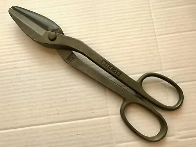 Vintage WISS Model No. 19 Tin Snips 12-½  Steel Shears 3” Blades Great Condition • $3.50