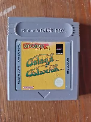 Arcade Classics 3 Galaga & Galaxian For Nintendo Game Boy • £7.95