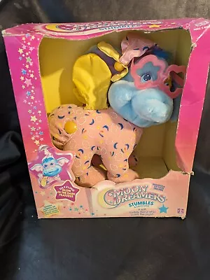 1986 Moon Dreamers Stumbles A Snoozer Cuddly Friend Hasbro Large NEW • $159.96