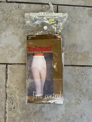 Vintage Subtract #2507 FIRM Control Pantsliner / Long Leg Panty Girdle Sz 40 • $29.99