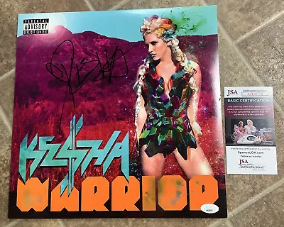 £202.33 • Buy Kesha Ke$ha Signed Autograph Warrior Pink Vinyl Record - JSA COA