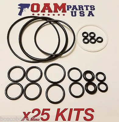 25 Kits 246355 Aftermarket Viton O-Ring Rebuild Kit For Graco Fusion AP Orings • $159.49