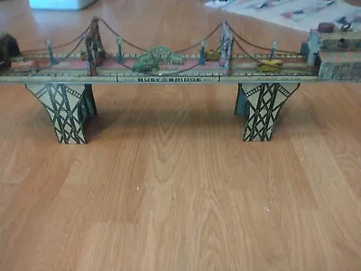 1930's Marx Busy Bridge. All Original & Complete • $550