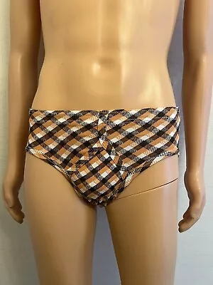 Jockey LIFE Slim Guy Brief VTG 1970s 34 Underwear Low Rise Gay Interest Fashion • $99.60