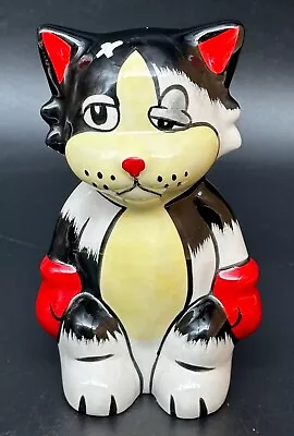 Lorna Bailey Ali Boxing Cat Figurine Signed • £54.99