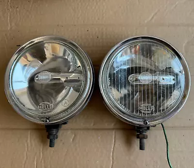 Classic Hella 118 Fog & Spot Lights Porsche 911 Mercedes W113 W108 W109 W111 VW • $125.03