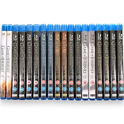 Game Of Thrones Blu-ray S1 S2 S3 S4 S5 S6 S7 S8 BONUS Blu-ray (UK Stock) • £5.10