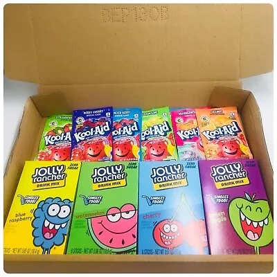 £13.99 • Buy Kool Aid Sachets American Candy Sweets X10 Sachets Drink Mix Jolly Rancher Mix