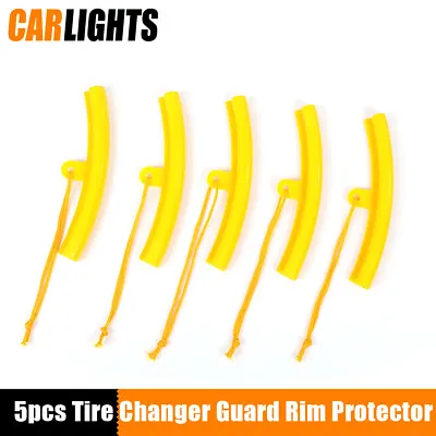 5X Tire Changer Tyre Rim Guard Wheel Edge Protectors Yellow For Car Motorcycle • $17.25