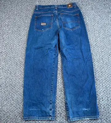 VTG Enyce Baggy Fit Straight Leg Jeans Men's 32 X 30 Blue Denim Loose Streetwear • $40