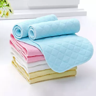 10 Pcs Nappy Tight Breathable Newborn Nappy Cloth Diaper Absorbent • $53.33