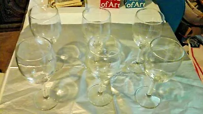 Vintage Wine Glasses Italy Fontana Fredda Set Of 6 Very Nice See Picture's • $5