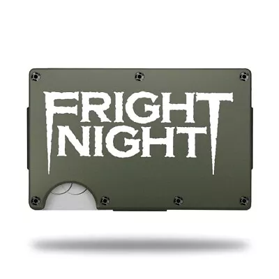 Custom Laser Engraved Wallet - FRIGHT NIGHT 1985 - GREAT GIFT WALLET • $22