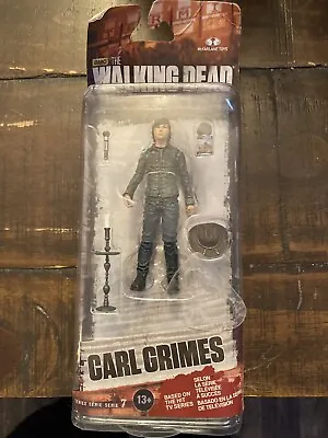 McFarlane Toys The Walking Dead Carl Grimes 7 In Action Figure • $40