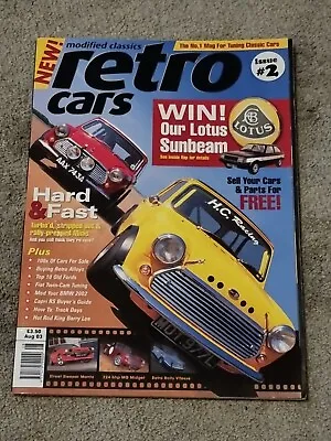 £4 • Buy Retro Cars Magazine Issue 2 Aug 2003 - Hard & Fast, Top 10 Old Fords