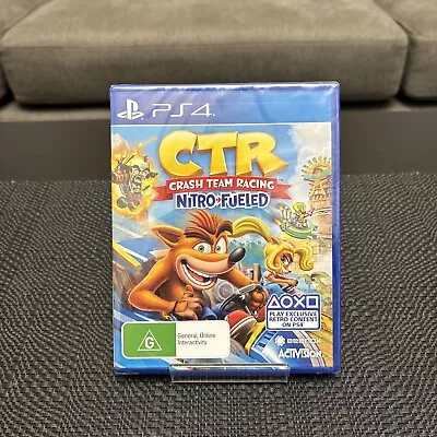 🔥sealed🔥sony Playstation 4 Ps4 Game Ctr Crash Team Racing Nitro Fueled  • $44.99