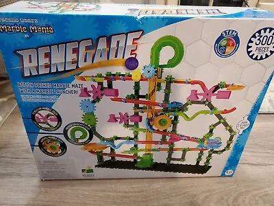 Techno Gears Marble Mania Renegade 300 Pieces Pcs STEM Toy Action Packed MazeNIB • $50