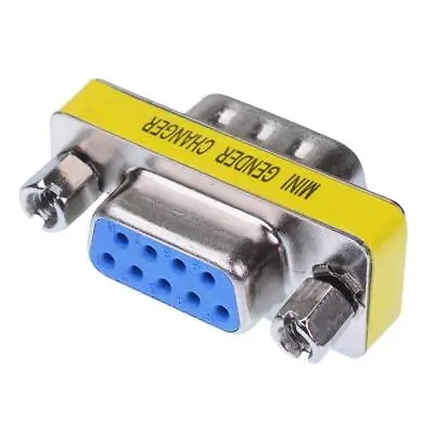 9 Way D Sub Male To Female Adapter Connector • £2.69