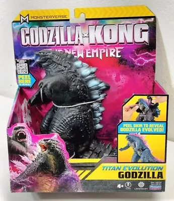 2024 Playmates Godzilla X Kong The New Empire Godzilla Titan Evolution Godzilla • $64.95