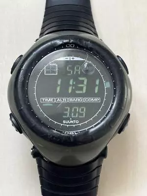 Suunto Vector Military Green Quartz Black Dial Chronograph Unisex Adults Watch • $75