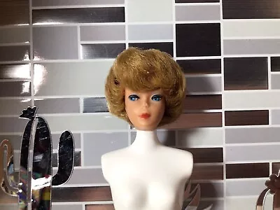 Vintage 1961 Bubble Cut Barbie Head Only No Green Ear TLC See Pictures READ • $24.95