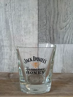 Jack Daniels Tennessee Honey Bee Whiskey Glass Tumbler Bee On Base Heavy • £5.95