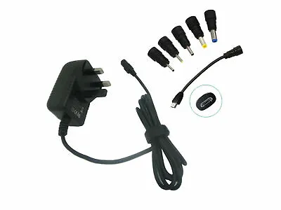 5V DC 1A Mains AC-DC Adaptor Power Supply Charger For Angel MP3 Player 3.5mm • £10.99