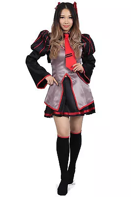 Zatsune Miku Cosplay Halloween Vocaloid Family Costume Outfit Size Kid- US3XL • $85.98