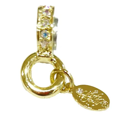 Kirks Folly  Charm Holder To Use With The Magnetic Necklaces!  Goldtone ~   • $24