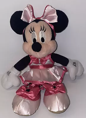 DISNEY MINNIE MOUSE Pink Tutu Ballerina Slippers Plush 9 No Tags • $6.80