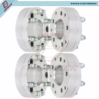 4P 2  5x5 To 6x5.5 Wheel Adapters 14x1.5 For Jeep Chevy GMC 5Lug Hub To 6Lug Rim • $104.99