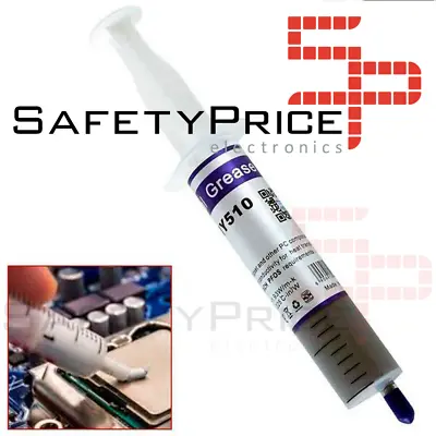 Gray Processor Thermal Paste 30 Gr PC CPU Computer Xbox PS4 Syringe HY510 A-30 • £1.82