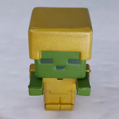 Minecraft Advent Calendar 2021 Series 1  Gold Armor Zombie Mini Figure • $6