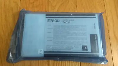 2020 Genuine Epson T6021 Photo Black Ink Stylus Pro 7800 9800 7880 9880 Sealed • $36