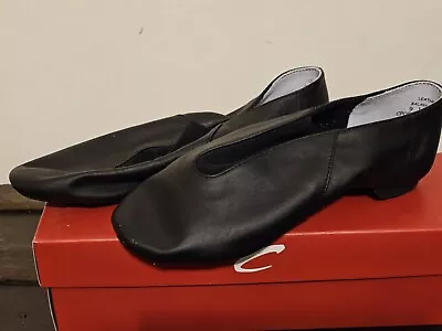 Capezio Show Stopper Jazz CPO5 Dance Shoes Mens Adult Size Black NEW Split Sole • $19.97