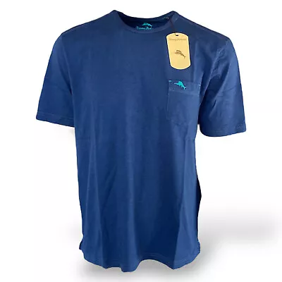Tommy Bahama Mens Cool Cotton Crew Neck Pocket T Shirt Big Guy M L XL 2XL 3XL • $36.50