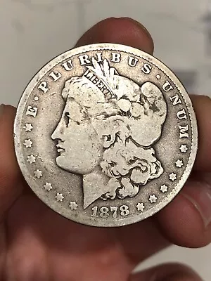 1878-CC Morgan Dollar Uncertified Ungraded Circulated G+ Key Date A72 • $139.99