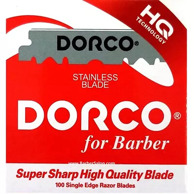 $7.95 • Buy Dorco HQ Super Sharp High Quality Single Edge Blades - 100 Blades #HST300-1P