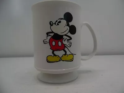 Mickey Mouse/Minnie Mouse(1023G4) Hard Plastic Disney Mug 1980's • $9