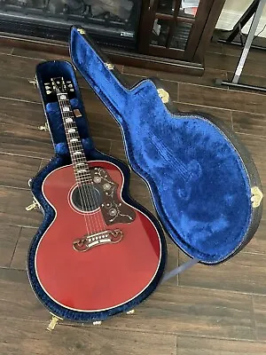 GIBSON J-200 JR Montana Rose.  Limited Edition 50 OF 65 Acoustic/Electric Guitar • $5250