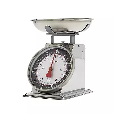 Mechanical Kitchen Weighing Food Scale Weighs Up To 11Lbs Measures In Grams And • $35.20