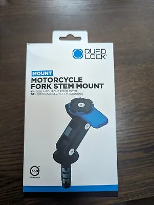 Quad Lock Motorcycle Fork Stem Mount (Mount Only) • £41.99