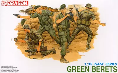 Dragon Green Berets 1/35 'Nam' Series Model No. 3309 Scale 1:35 • $14.99