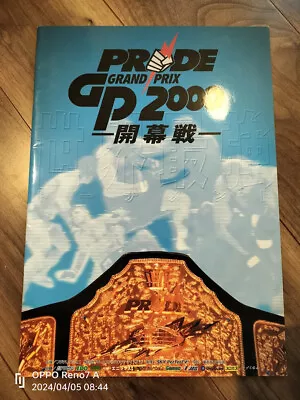 2000 Pride FC Open Weight Grand Prix Opening Round Original Program UFC MMA SEG • $65