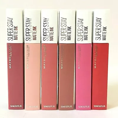 Maybelline Superstay Matte Ink Liquid Lipstick 0.17 Oz / 5 Ml (Choose)  • $7.95