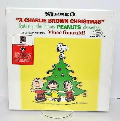 A CHARLIE BROWN CHRISTMAS Vince Guaraldi LENTICULAR NEW & SEALED Vinyl LP Record • $34.99