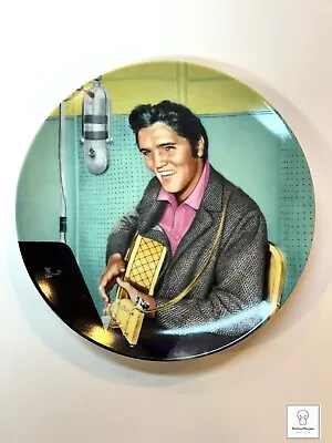 Vintage Elvis Presley Looking At A Legend Plate #6 A Studio Session By Delphi • $4.99