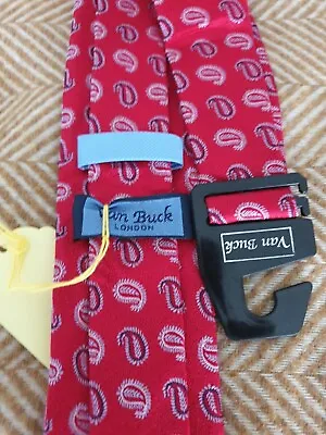 BNWT Van Buck Silk Tie 8cm • £20