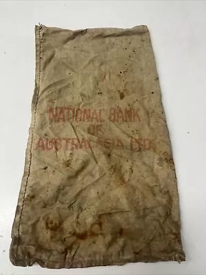 Vintage Money Bag National Bank Of Australiasia Ltd Banking  • $9.99